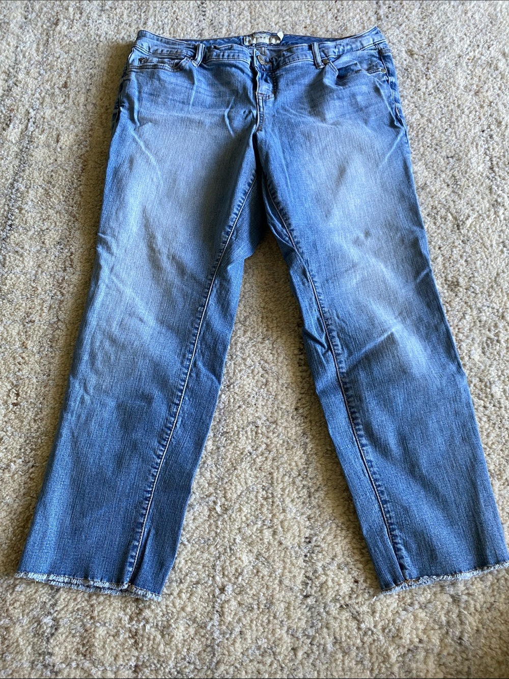 torrid Light Blue Straight Leg Jeans